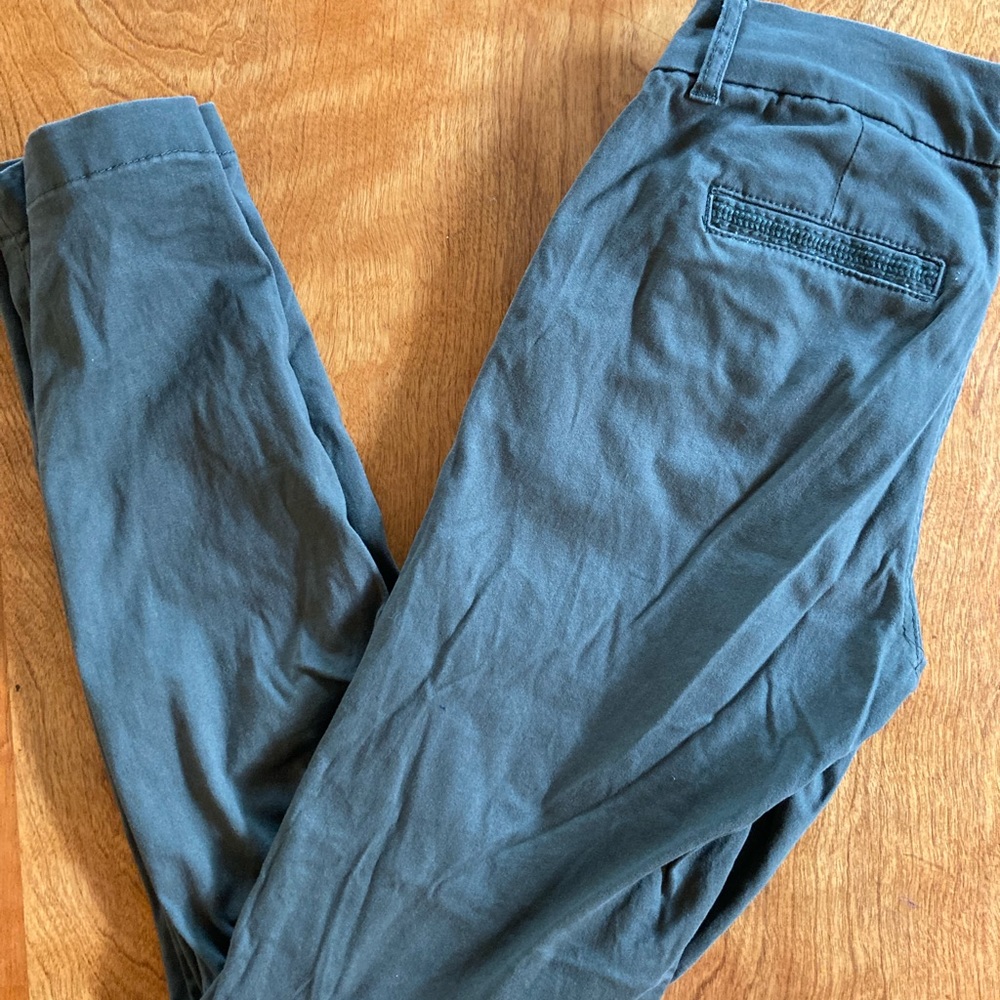 Olive green pants